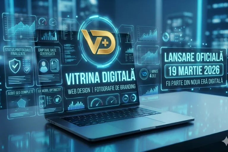 Agenție Web Design Brașov Vitrina Digitală lansare