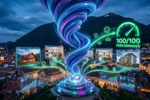 Creare site agenție imobiliară Brașov: Vinde mai rapid, viteză 100/100 - Vitrina Digitală