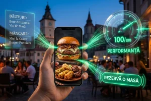 Creare site restaurant Brașov - Vitrina Digitală
